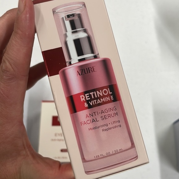 azure Skincare Azure Retinol And Vitamin E Anti Aging Facial Serum